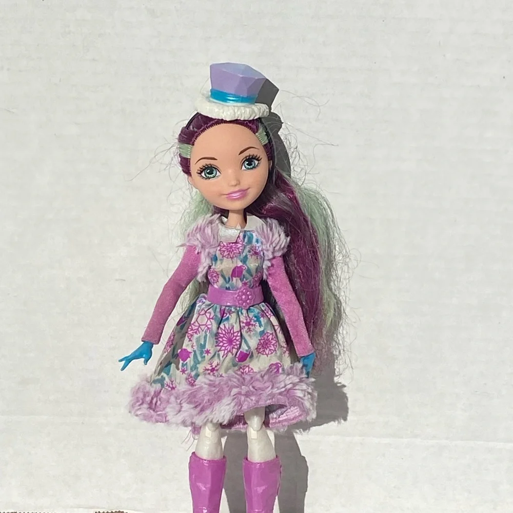 Ever after doll epic winter Madeline hatter with Purple and Pink Outfit - Picture 1 of 4